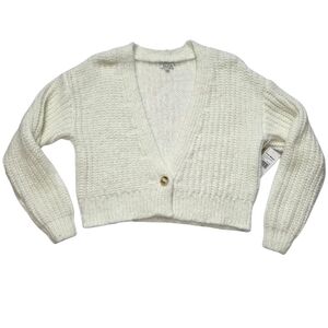 Cozy Off White Knit Sweater NWT Size Small
